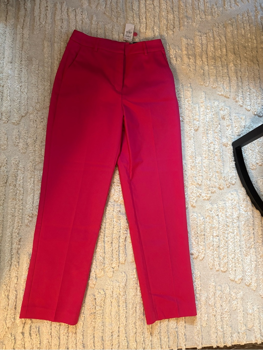 Editor Super High Waisted Straight Ankle Pants